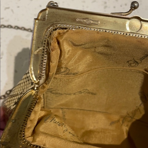 Vintage Whiting & Davis Gold Mesh Bag - Picture 7 of 7